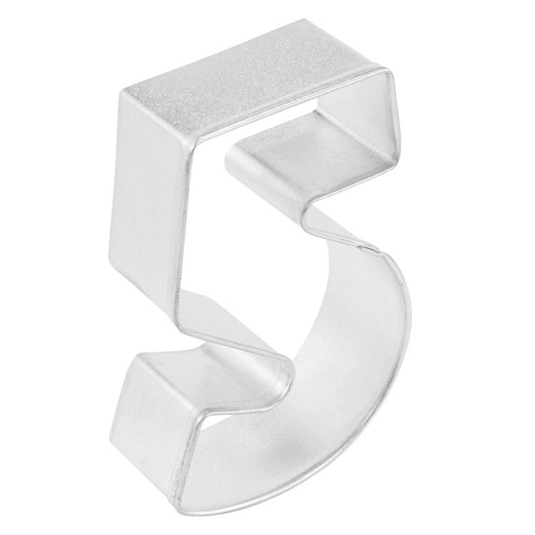 Number 5 Cookie Cutter