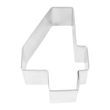 Number 4 Cookie Cutter