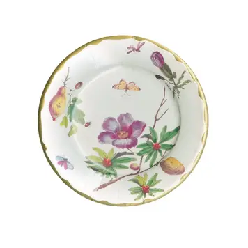 Porcelain Blooms Paper Dessert Plates, set of 8