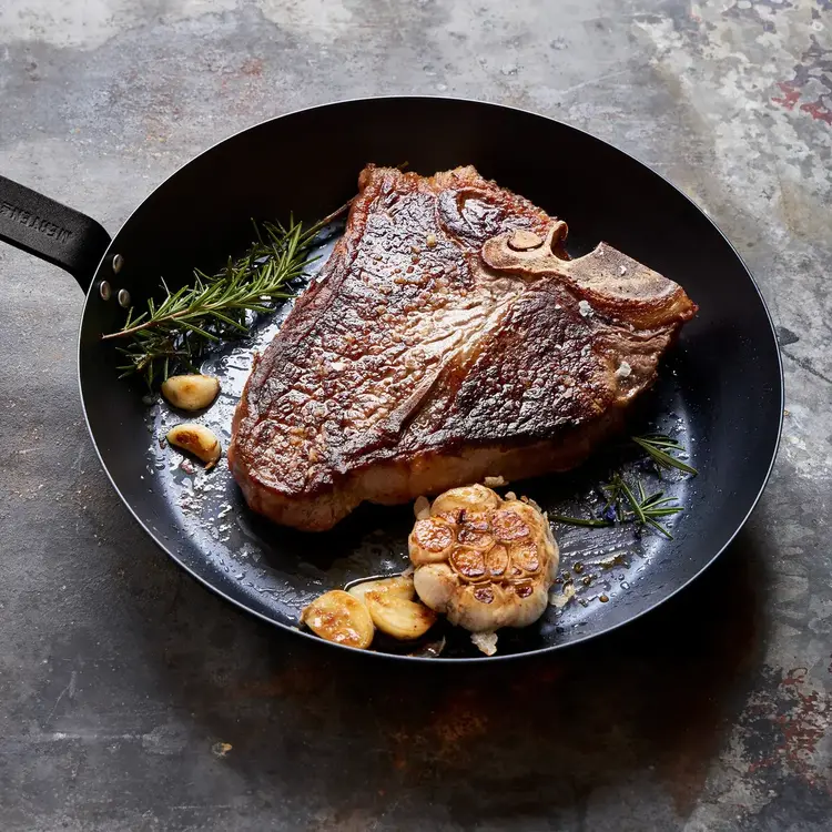 Green Pan 8" Black Carbon Steel Frying Pan