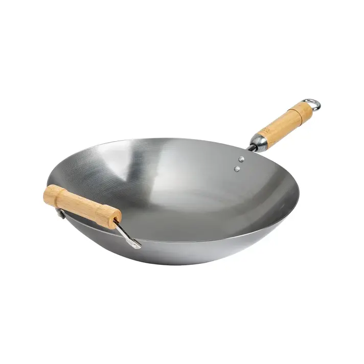 Signature™ Hard-Anodized Nonstick 12-Inch Flat-Bottom Wok with