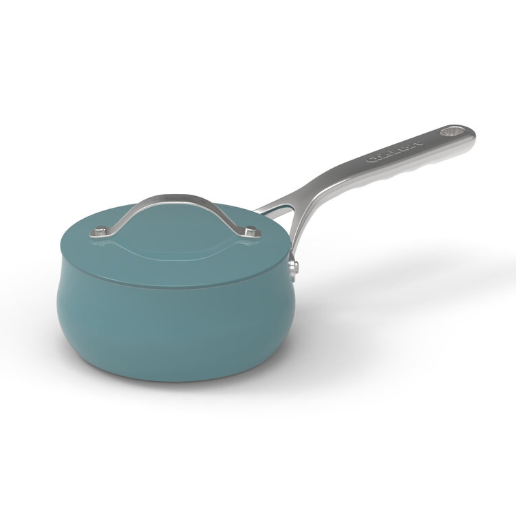 Cuisinart 1 quart Teal Non Stick Sauce Pan