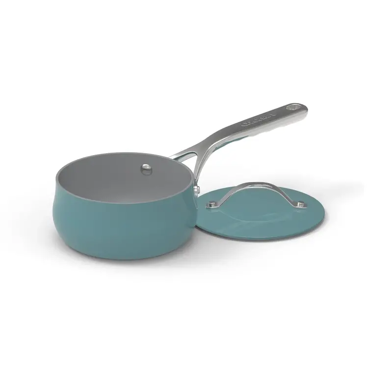 Cuisinart 1 quart Teal Non Stick Sauce Pan