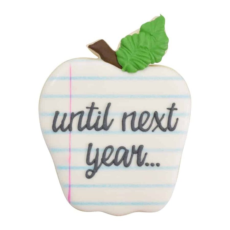 2.5" Apple Cookie Cutter