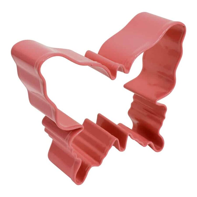 3.25" Pink Butterfly Cookie Cutter