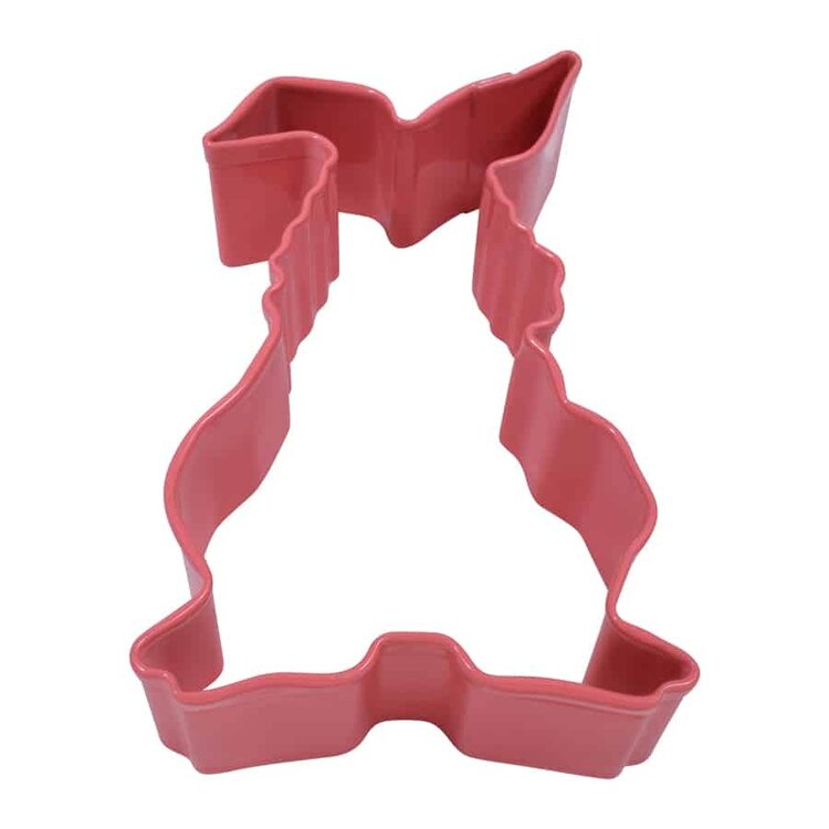 3.5" Pink Floppy Bunny Cookie Cutter