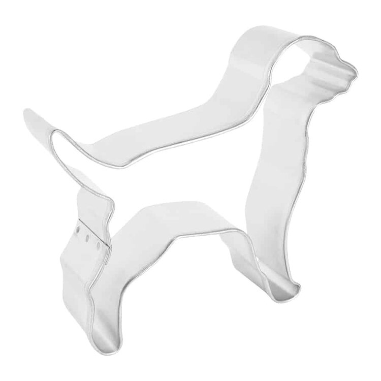 4" Labrador/Dalmatian Dog Cookie Cutter