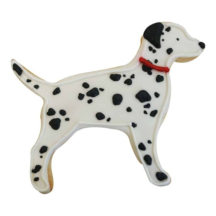 4" Labrador/Dalmatian Dog Cookie Cutter