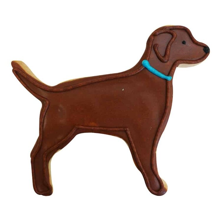 4" Labrador/Dalmatian Dog Cookie Cutter