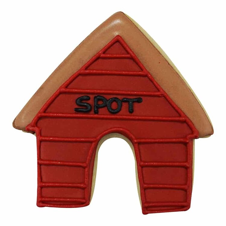 3.5" Dog House Cookie Cutter