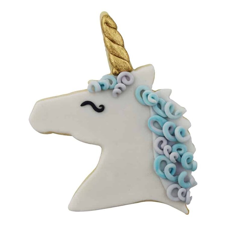 4.75" Pink Unicorn Head Cookie Cutter
