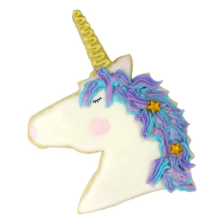 4.75" Pink Unicorn Head Cookie Cutter