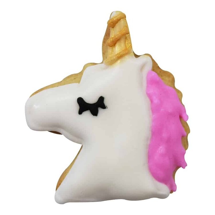 Mini Pink Unicorn Head Cookie Cutter