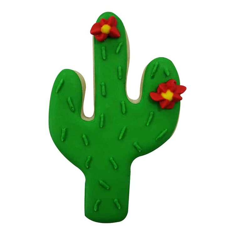 4" Green Cactus Cookie Cutter
