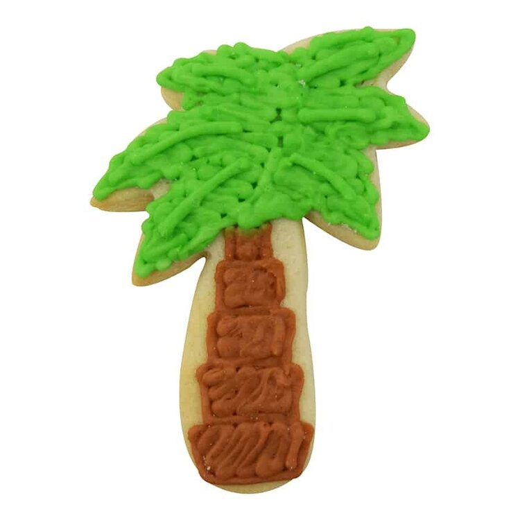 3.5" Green Palm Tree Cookie Cutter