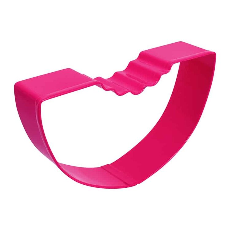 4.25" Fuschia Watermelon Cookie Cutter