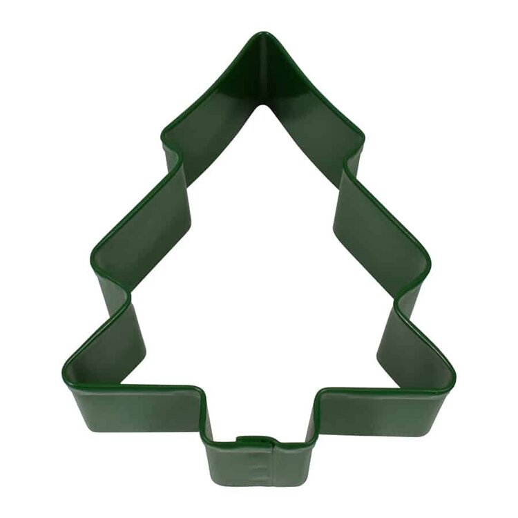3.5" Green Christmas Tree Cookie Cutter
