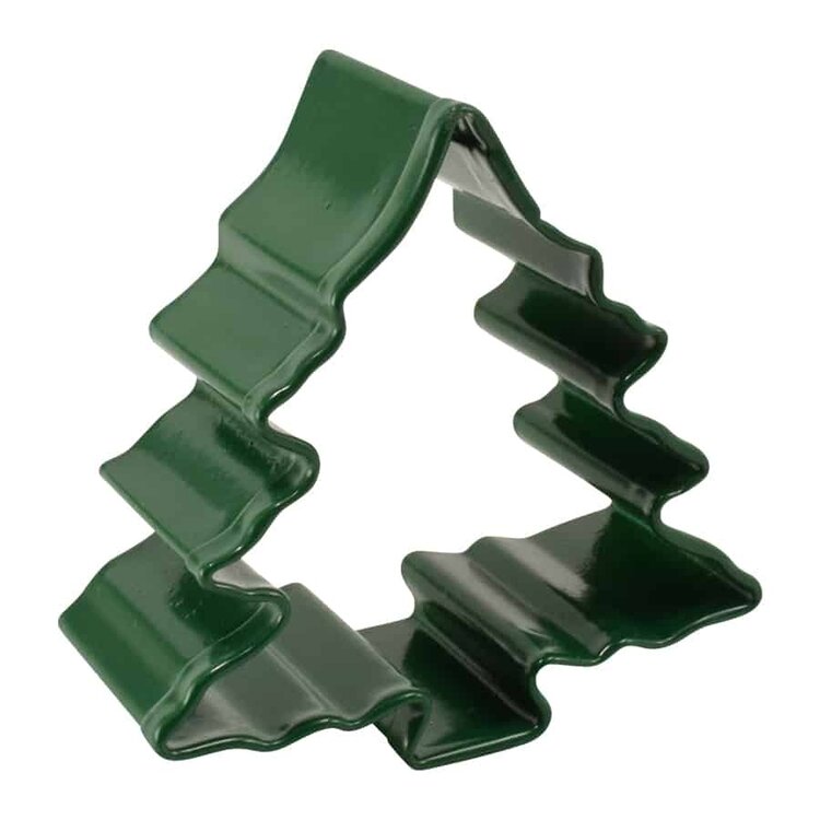 Green Mini Christmas Tree Cookie Cutter