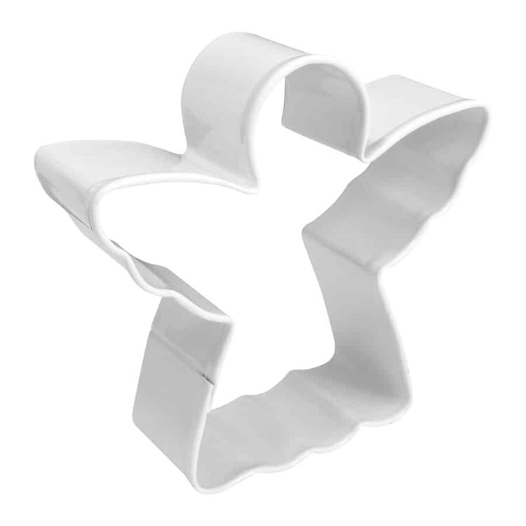 3" White Angel Cookie Cutter