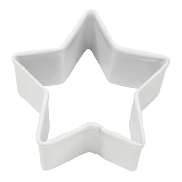 White Mini Star Cookie Cutter