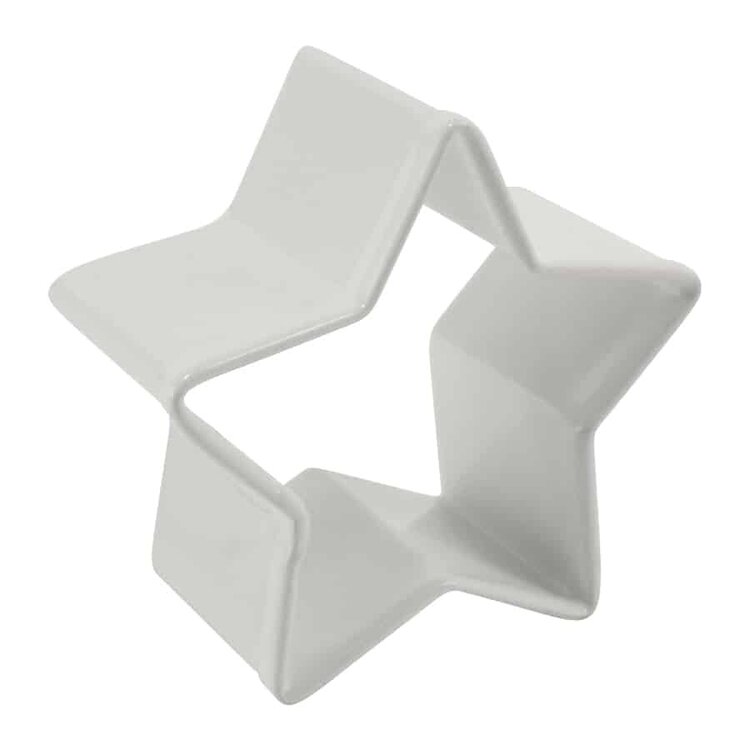 White Mini Star Cookie Cutter