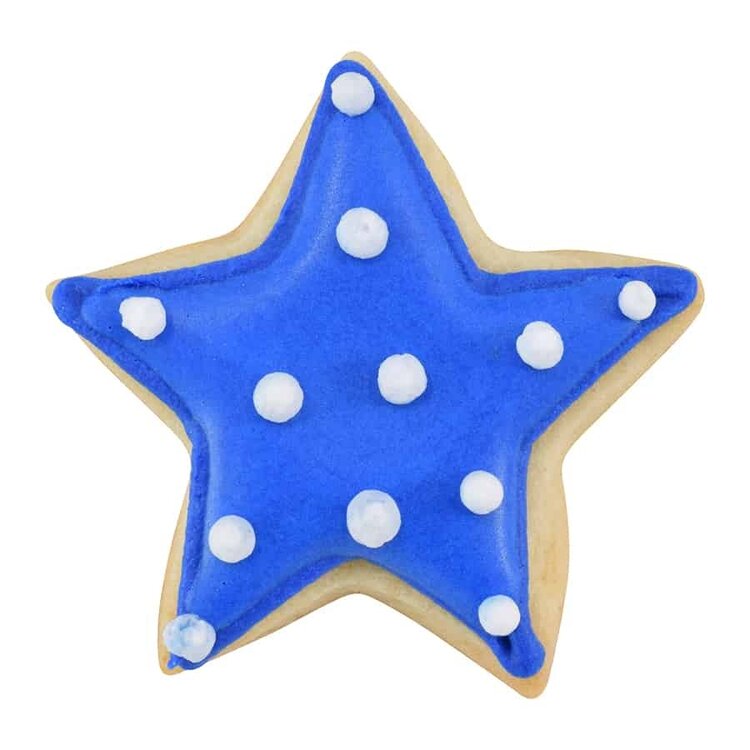 White Mini Star Cookie Cutter