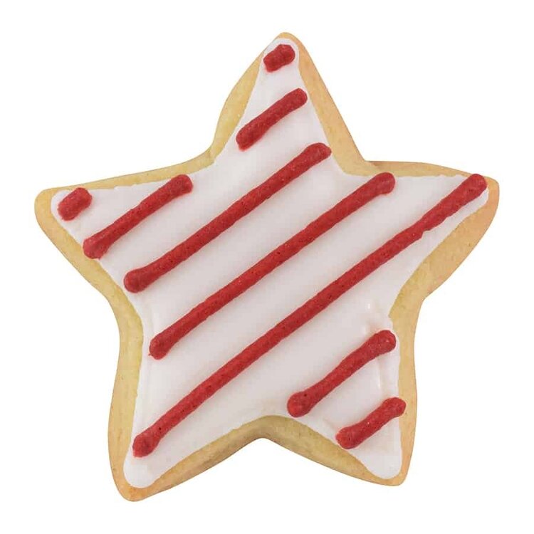 White Mini Star Cookie Cutter