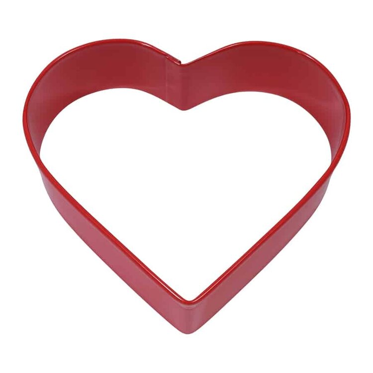 3.25" Red Heart Cookie Cutter