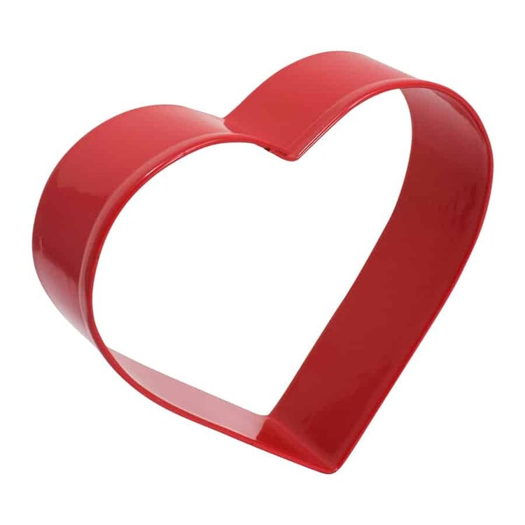 3.25" Red Heart Cookie Cutter