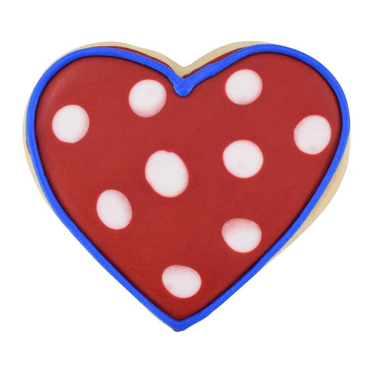 3.25" Red Heart Cookie Cutter