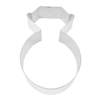 3.75" Diamond Ring Cookie Cutter