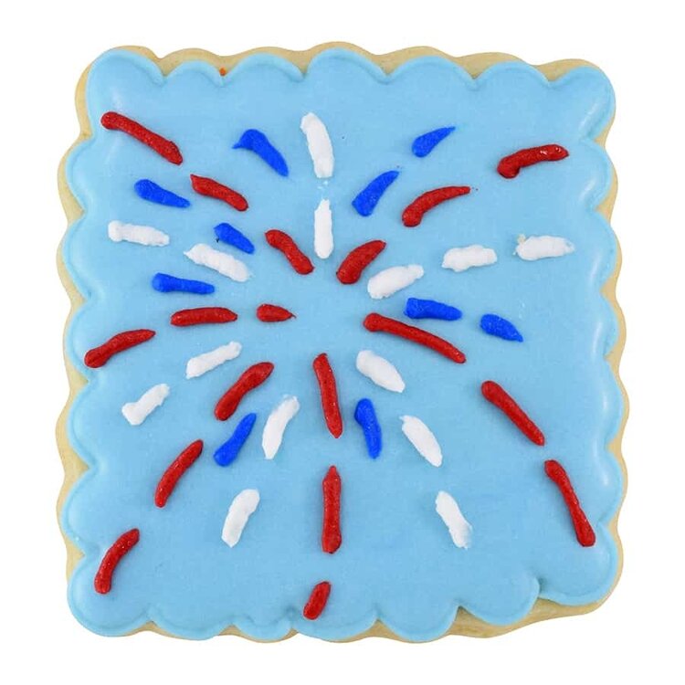 Fluted 2.75" Square Cookie Cutter