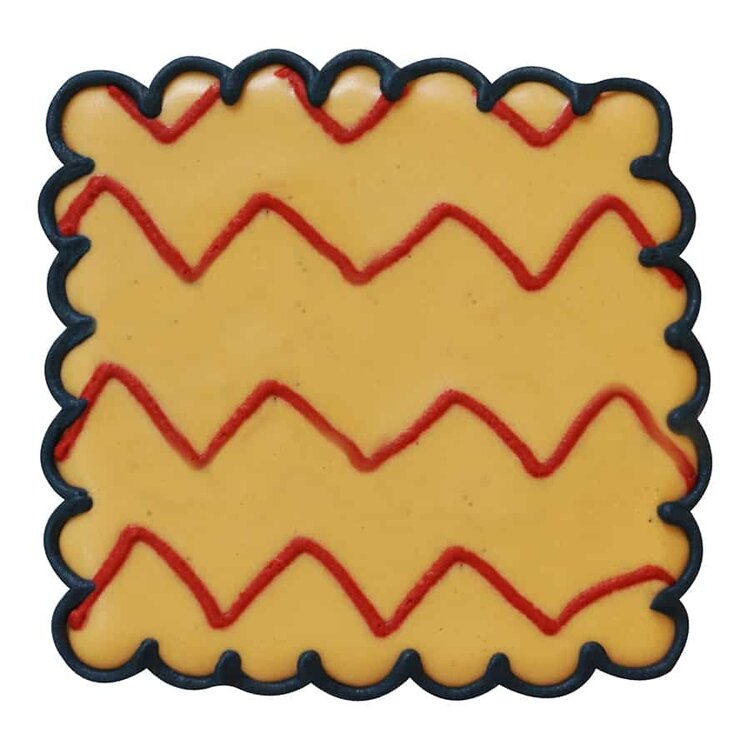 Fluted 2.75" Square Cookie Cutter