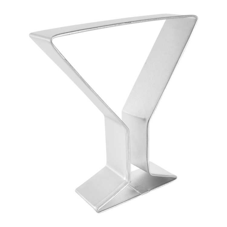 4" Martini Glass Cookie Cutter