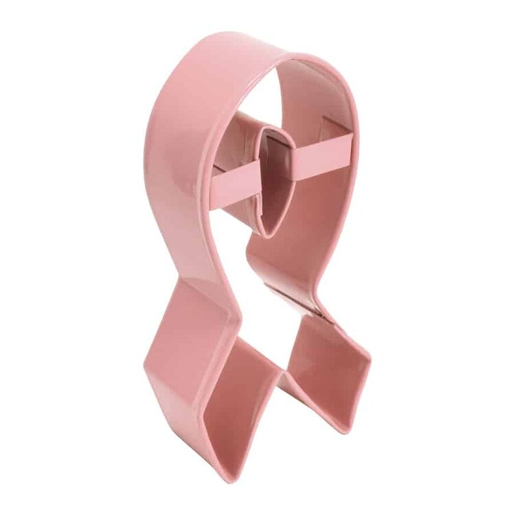 3.75" Pink Ribbon Cookie Cutter