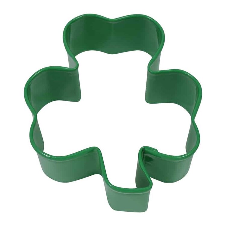2.75" Green Shamrock Cookie Cutter