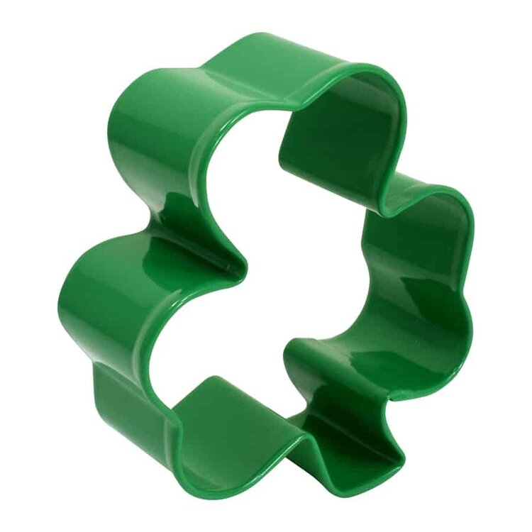 2.75" Green Shamrock Cookie Cutter