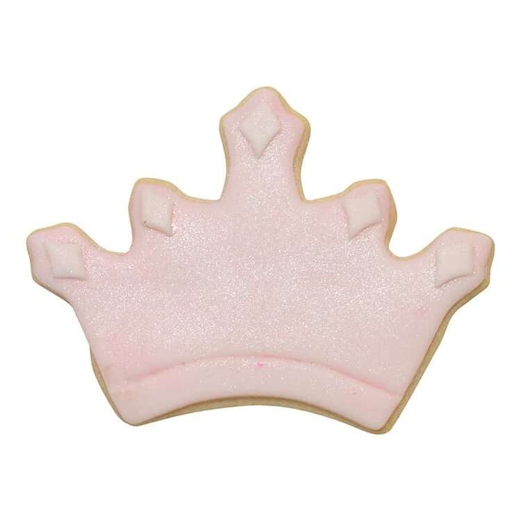 3.5" Blue Crown Cookie Cutter