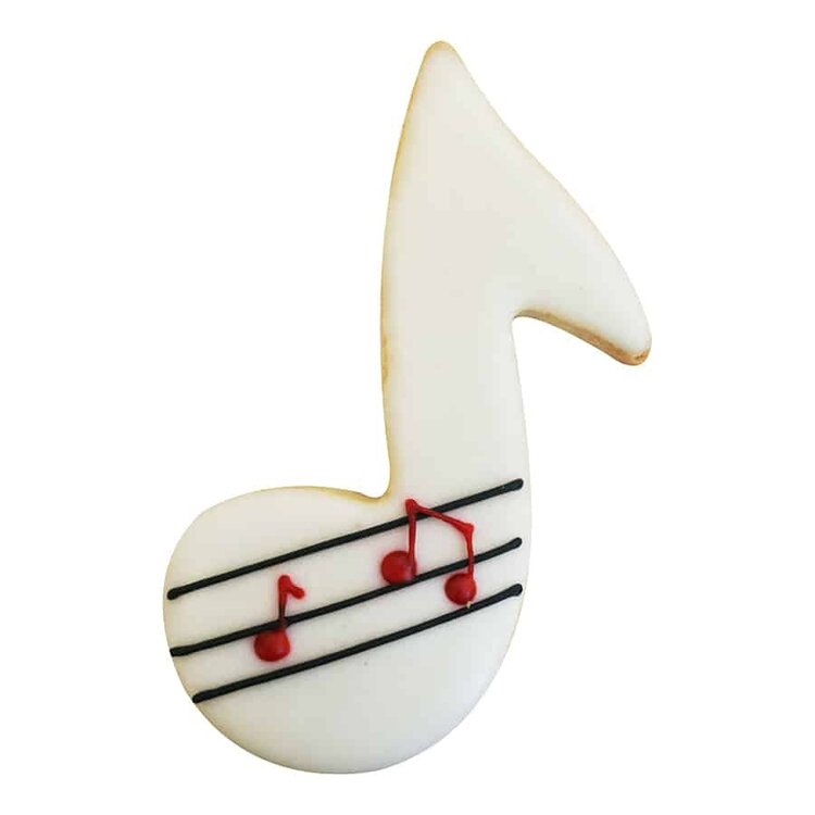 3.5" Music Note Cookie Cutter