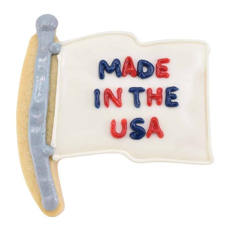 3.25" Flag Cookie Cutter