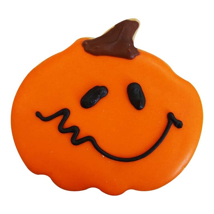 3" Orange Pumpkin Cookie Cutter