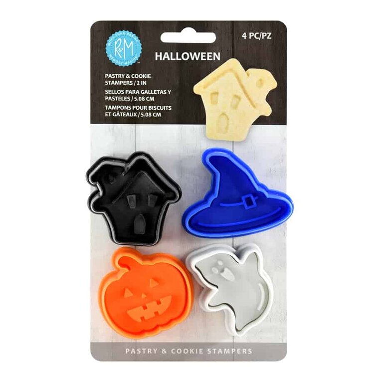 Halloween Cookie Stampers, set of 4