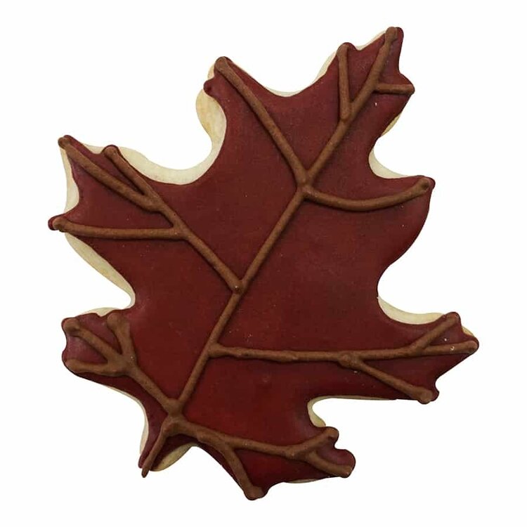 3.5" Oak Leaf Cookie Cutter