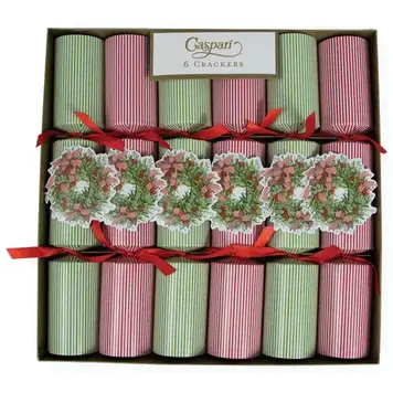 Ribbons Crackers, set of 6