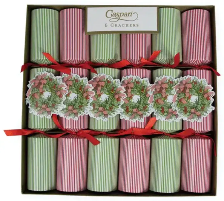Ribbons Crackers, set of 6