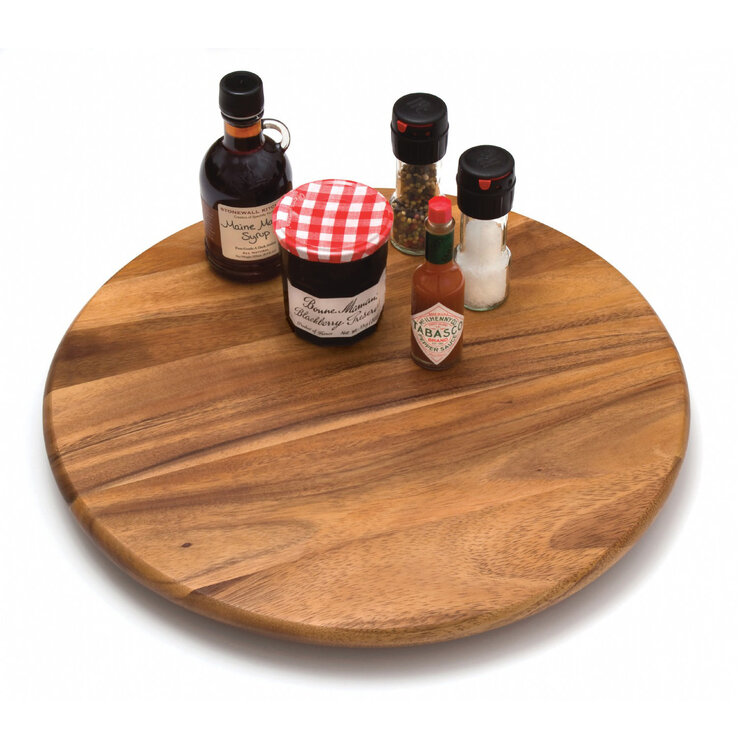16" Acacia Lazy Susan