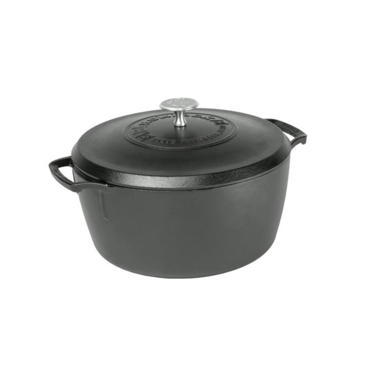 Lodge 5.5 quart Blacklock Triple Seasoned Cast Iron Dutch Oven