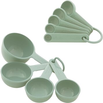 Kitchenaid Pistachio Measuring Cups & Spoons