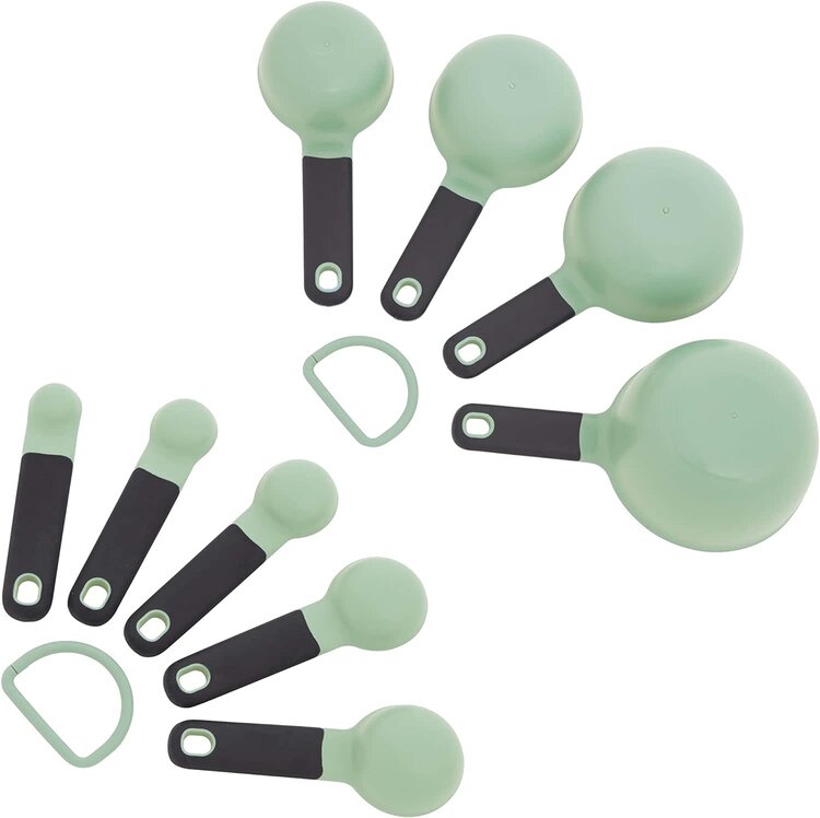 Kitchenaid Pistachio Measuring Cups & Spoons