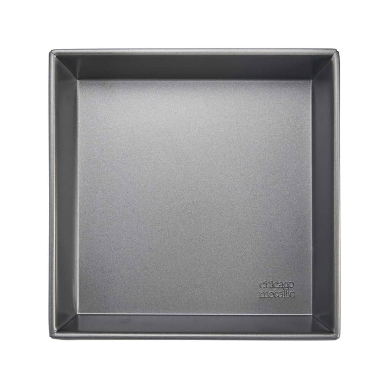 Bistro Dark Grey Square Cake Pan, 9.5